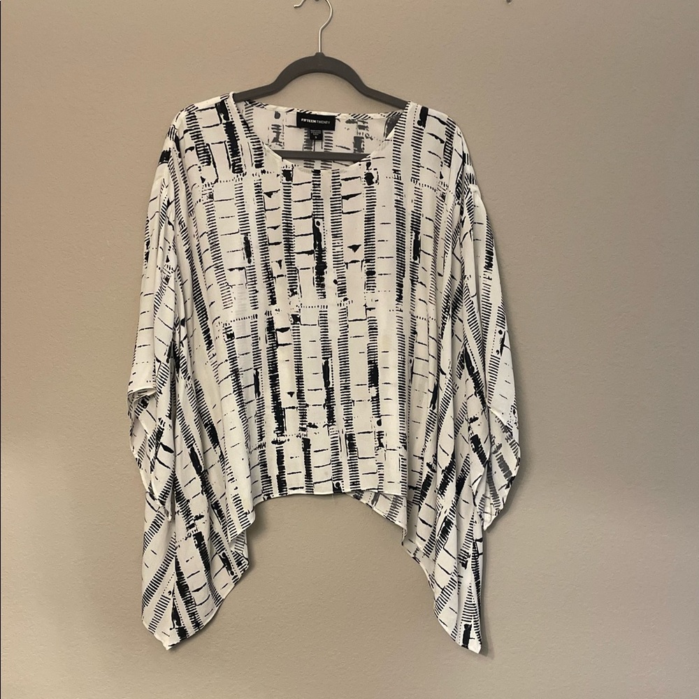 Fun, Versatile Black & White Top